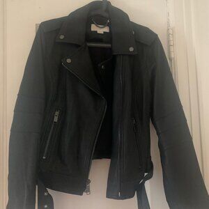 Michael Kors Leather Jacket- XL